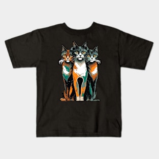 Cute Cats Kids T-Shirt